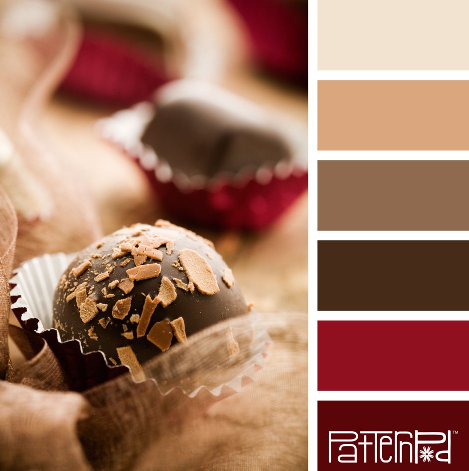 Сочетание цветов с коричневым