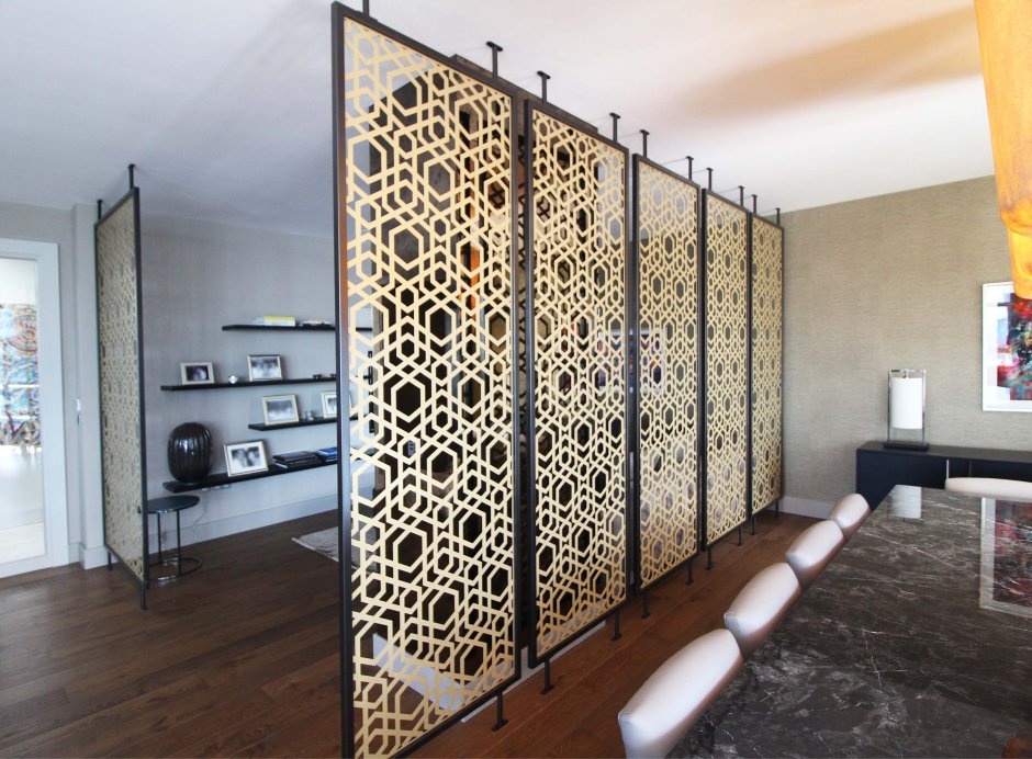 Перегородка из каната