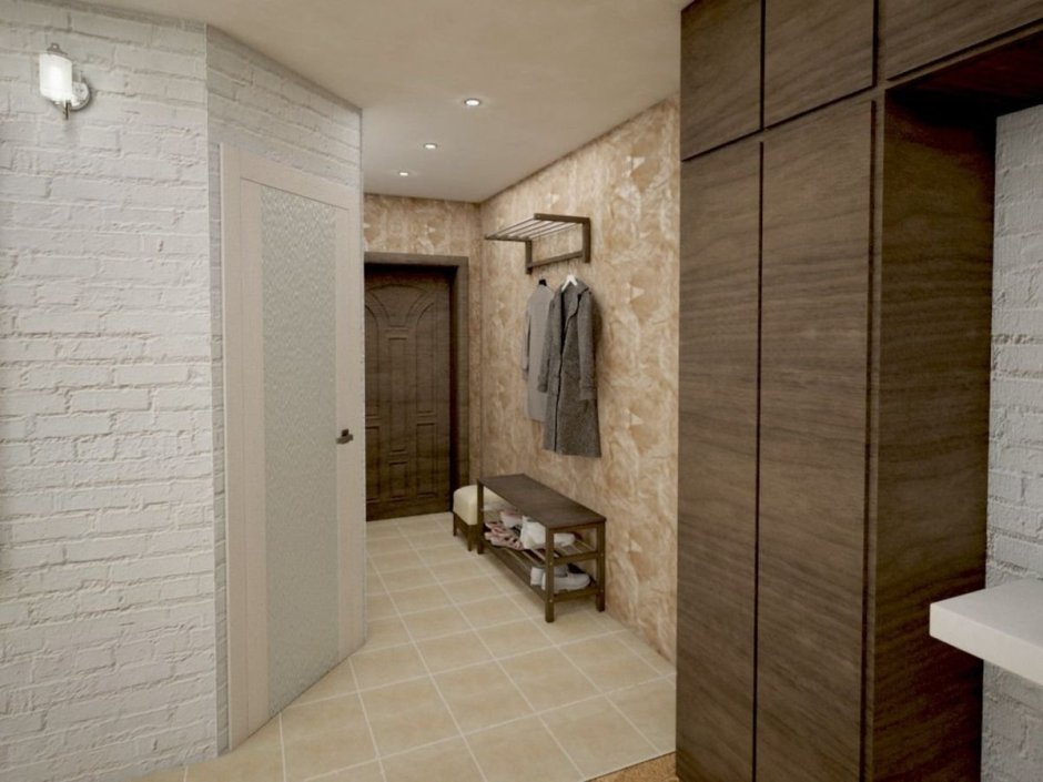 Прихожая в брежневке