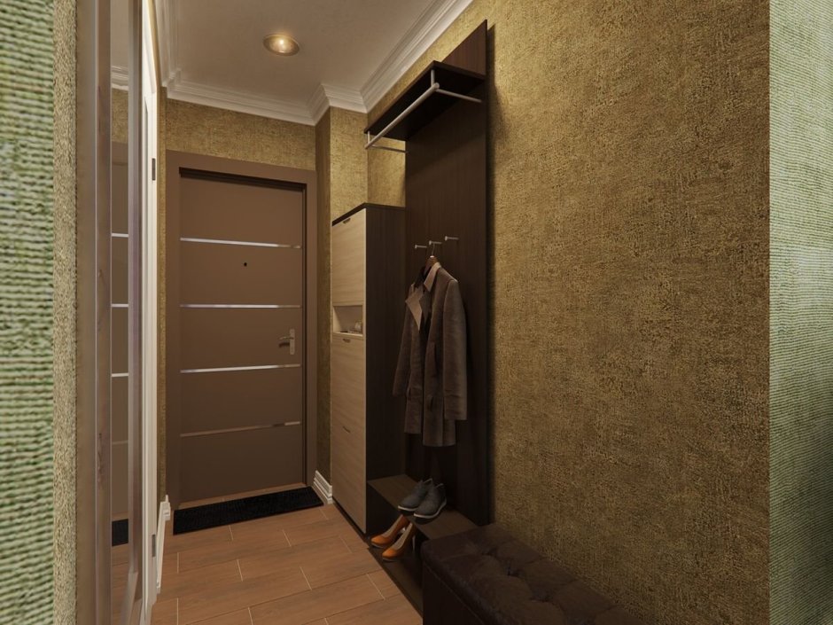 Колонны в прихожей