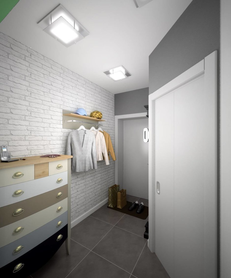 Прихожая в брежневке