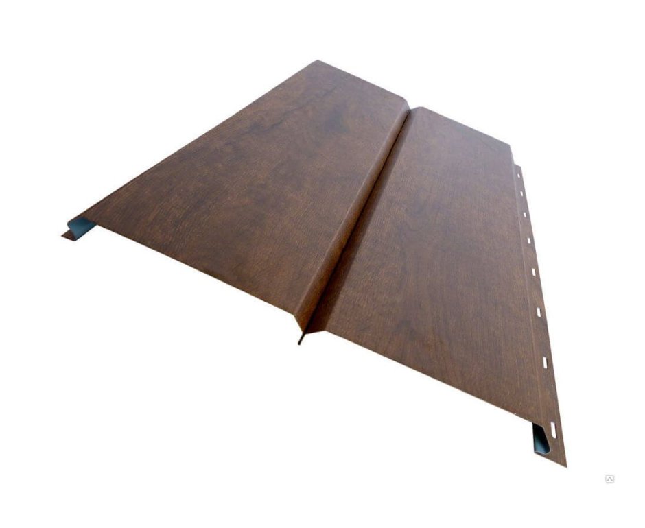 Сайдинг мореный дуб и софит