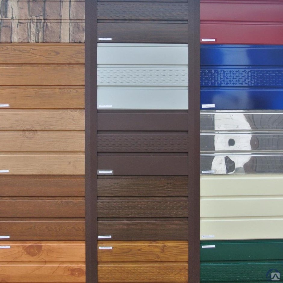 Сайдинг Корабельный брус цветовая гамма