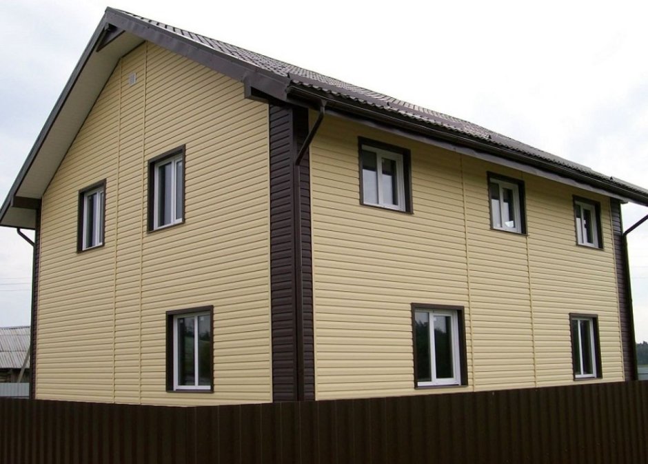 Евробрус сайдинг металлический RAL 1015