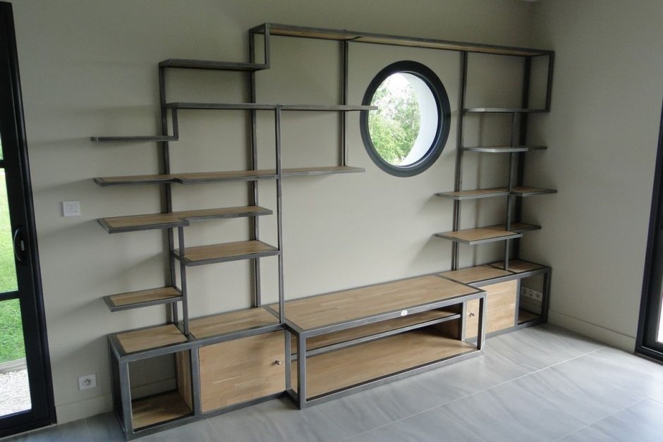 Стол руководителя лофт Индастриал