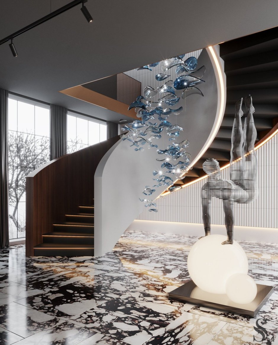 Арт объект в интерьере