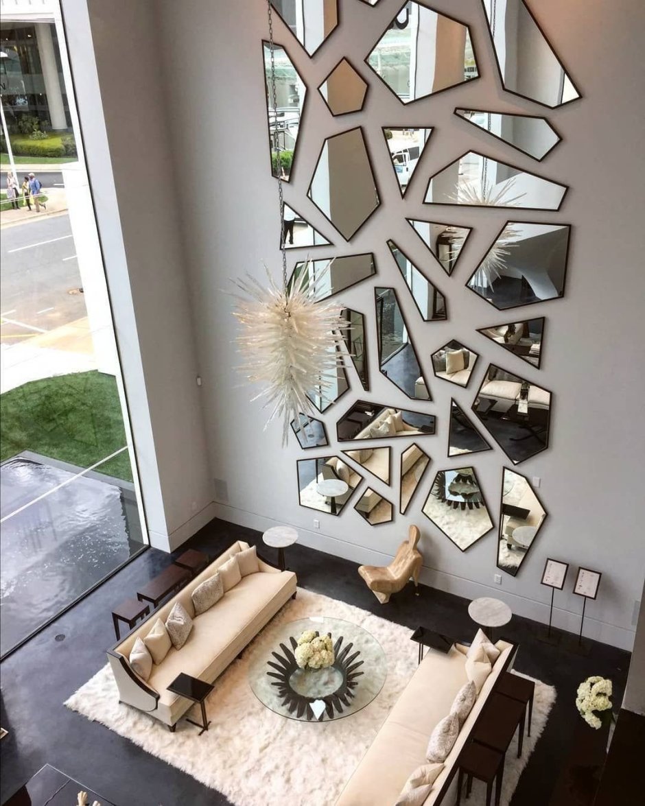 Необычные зеркала в интерьере