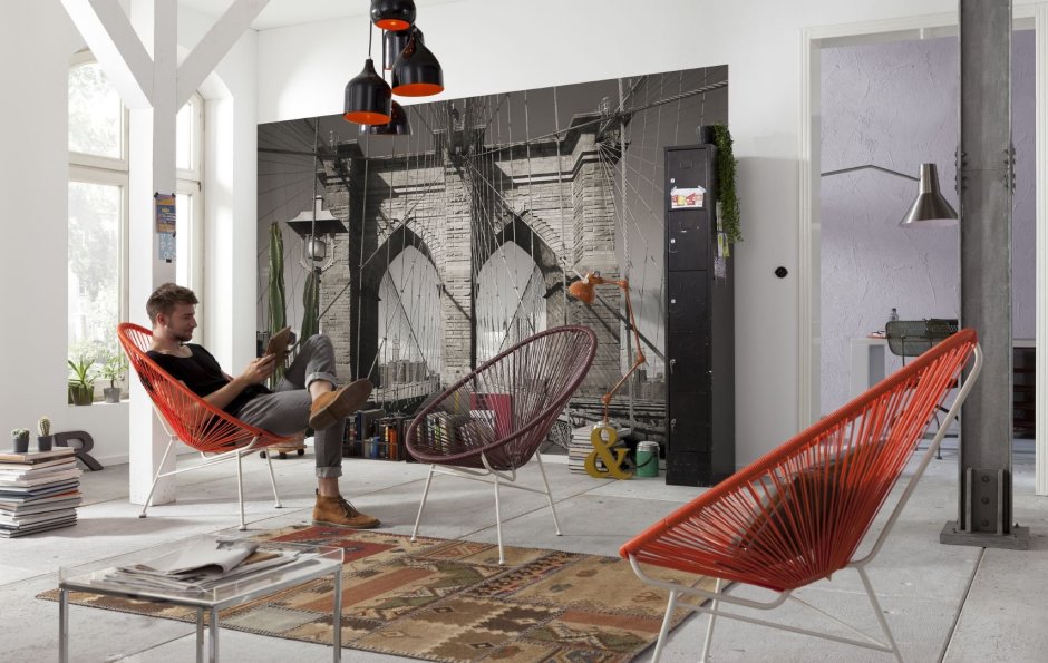 Арт объект в интерьере