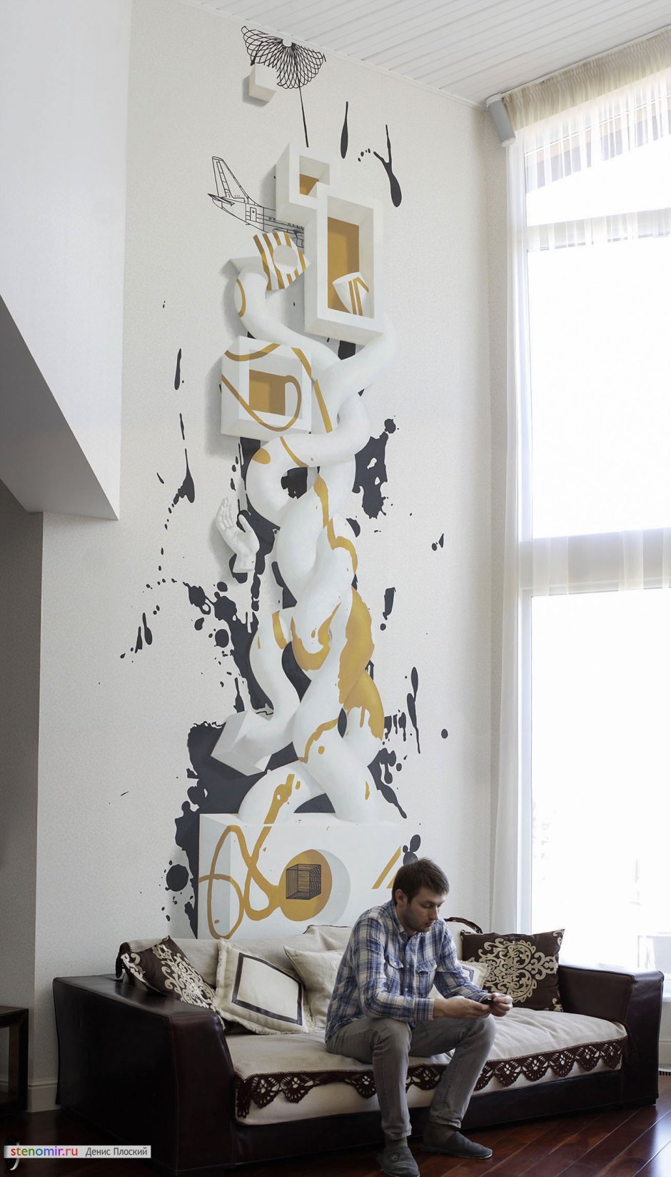 Креативный декор стен