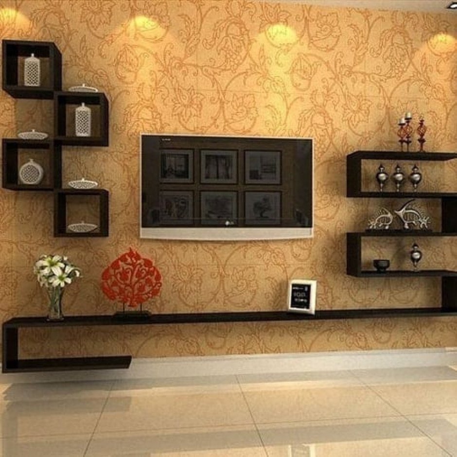 Полка над телевизором