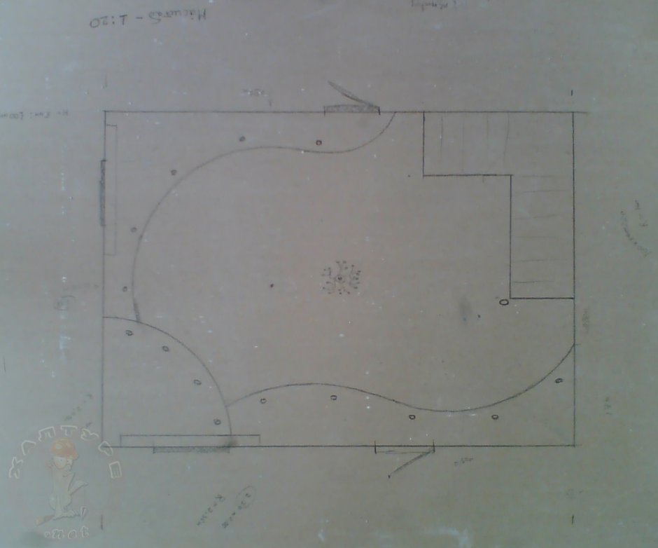 Чертежи и эскизы потолков из ГКЛ