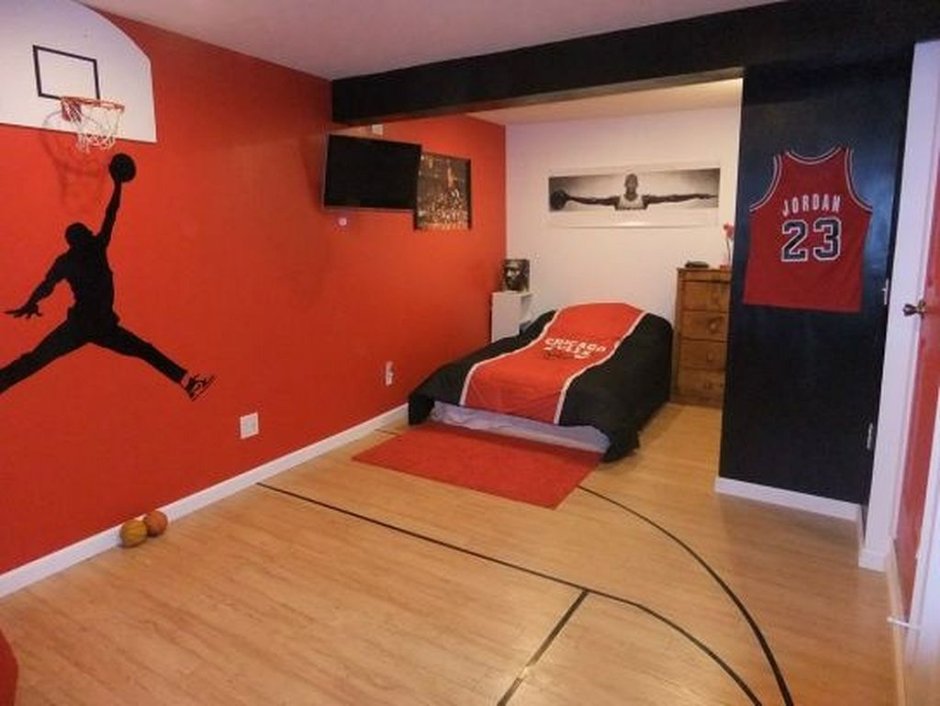 Комната в баскетбольном стиле