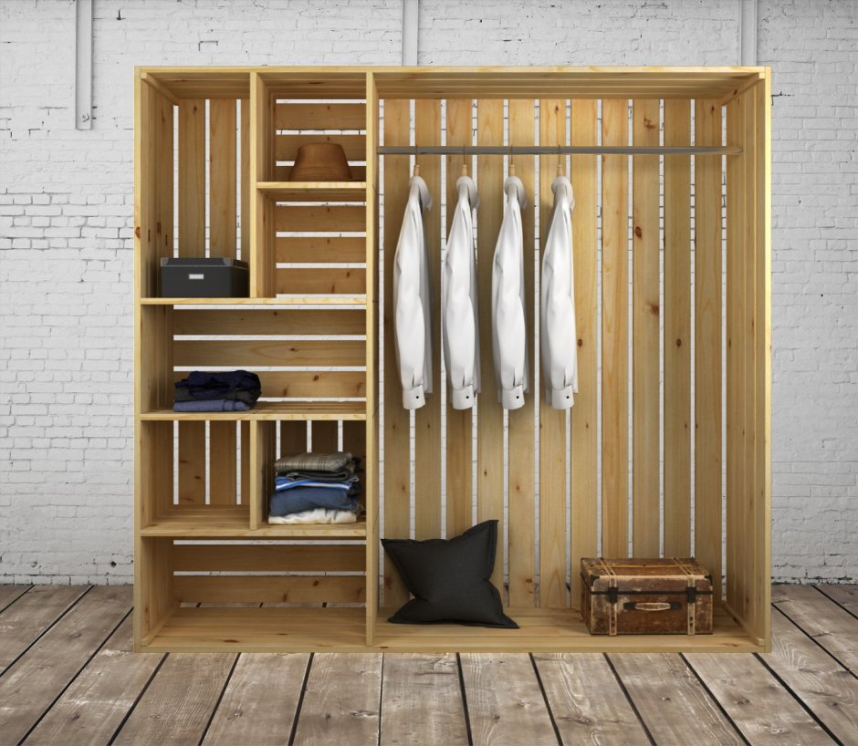 Обувница из паллет