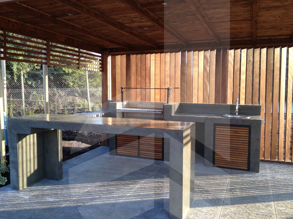 Барбекю в стиле Минимализм