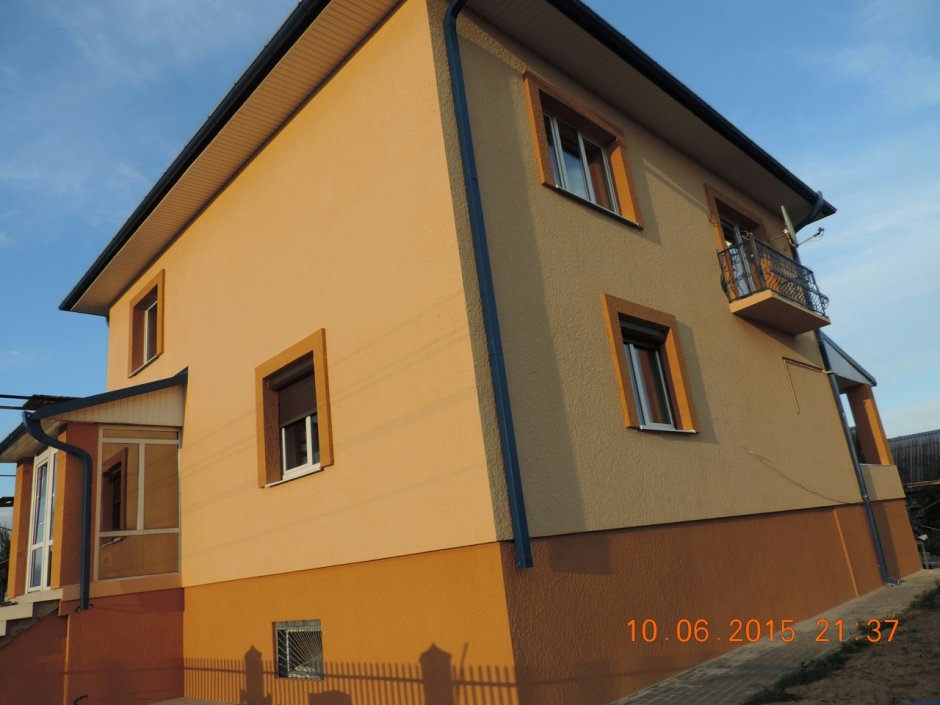 Штукатурка американка на фасаде