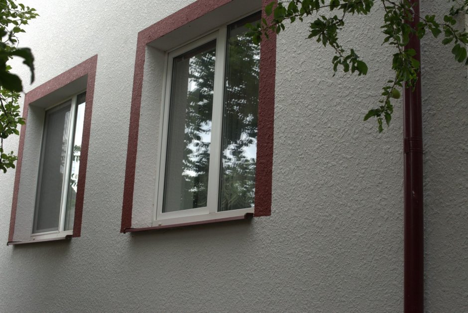 Американка фасадная штукатурка