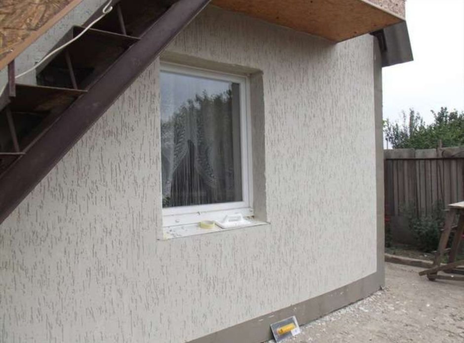 Американка декоративная штукатурка фасад