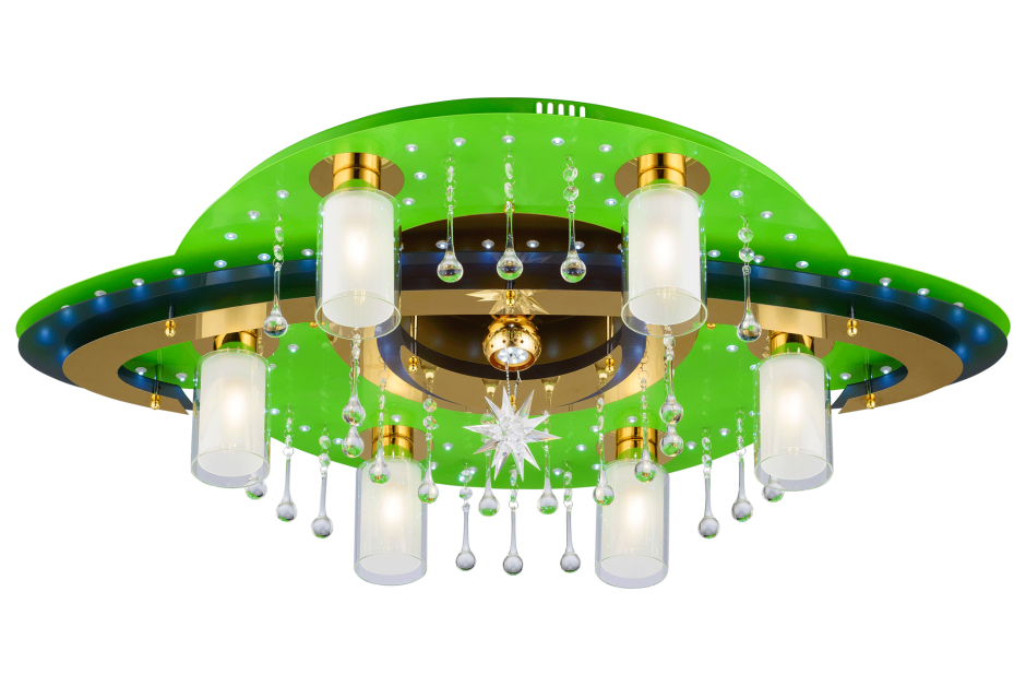 Люстра на космическую тему