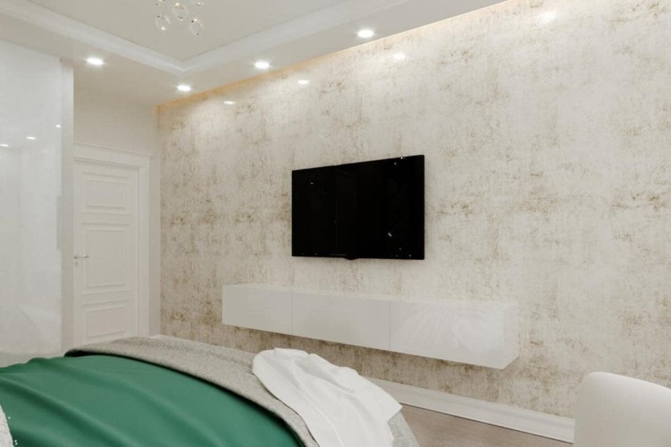 Белая венецианка в интерьере