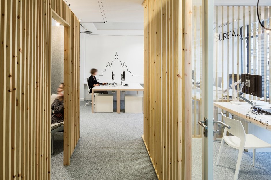 Реечные перегородки баффели