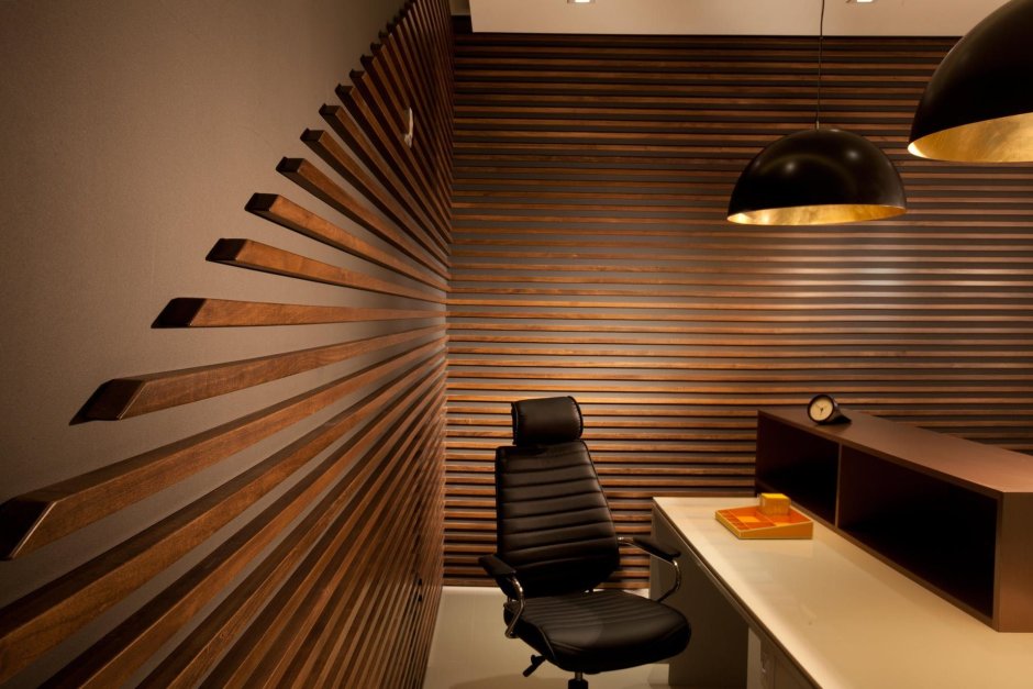 Полосатые стены в интерьере