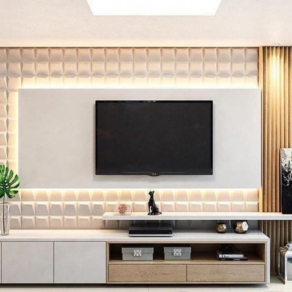 Настенная панель под телевизор