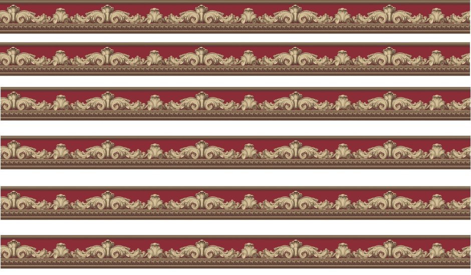Красивые бордюры для декупажа