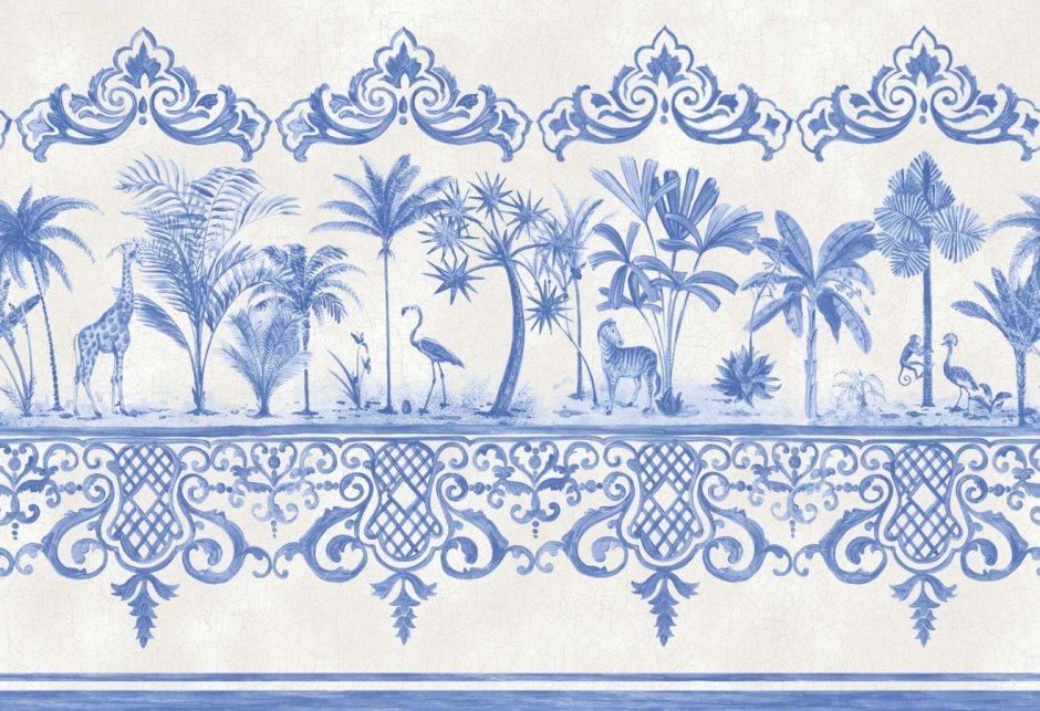 Обойные бордюры для стен