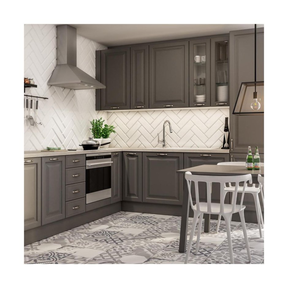 Леда белая кухня Леруа