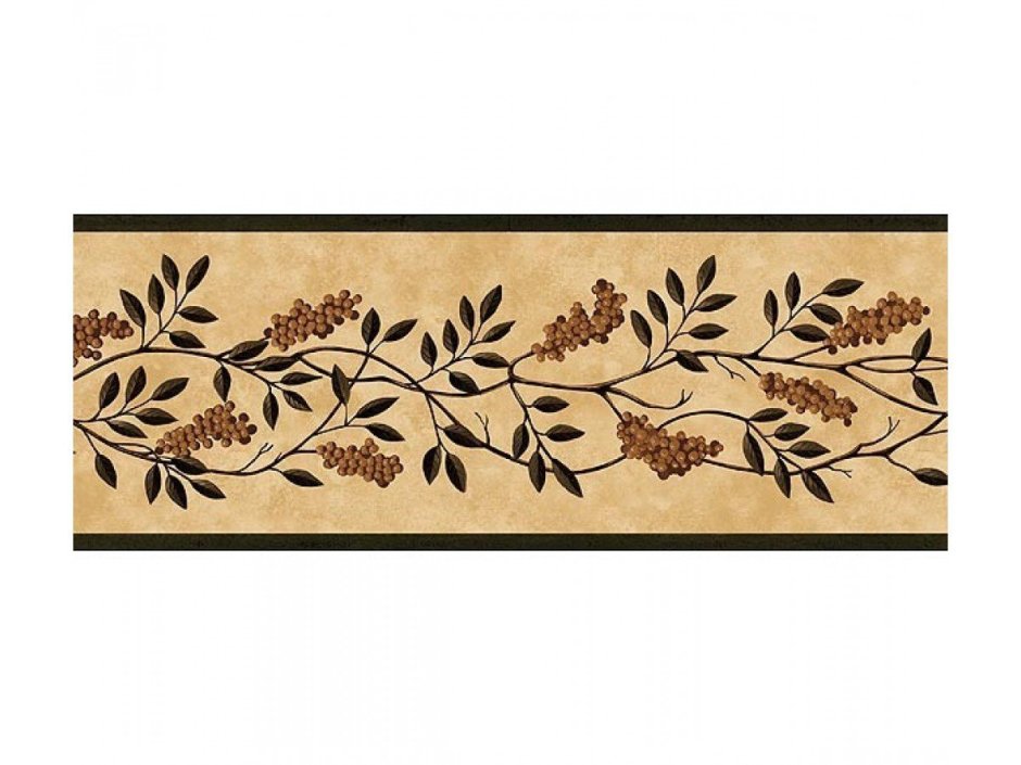 Потолочный бордюр бумажный в интерьере