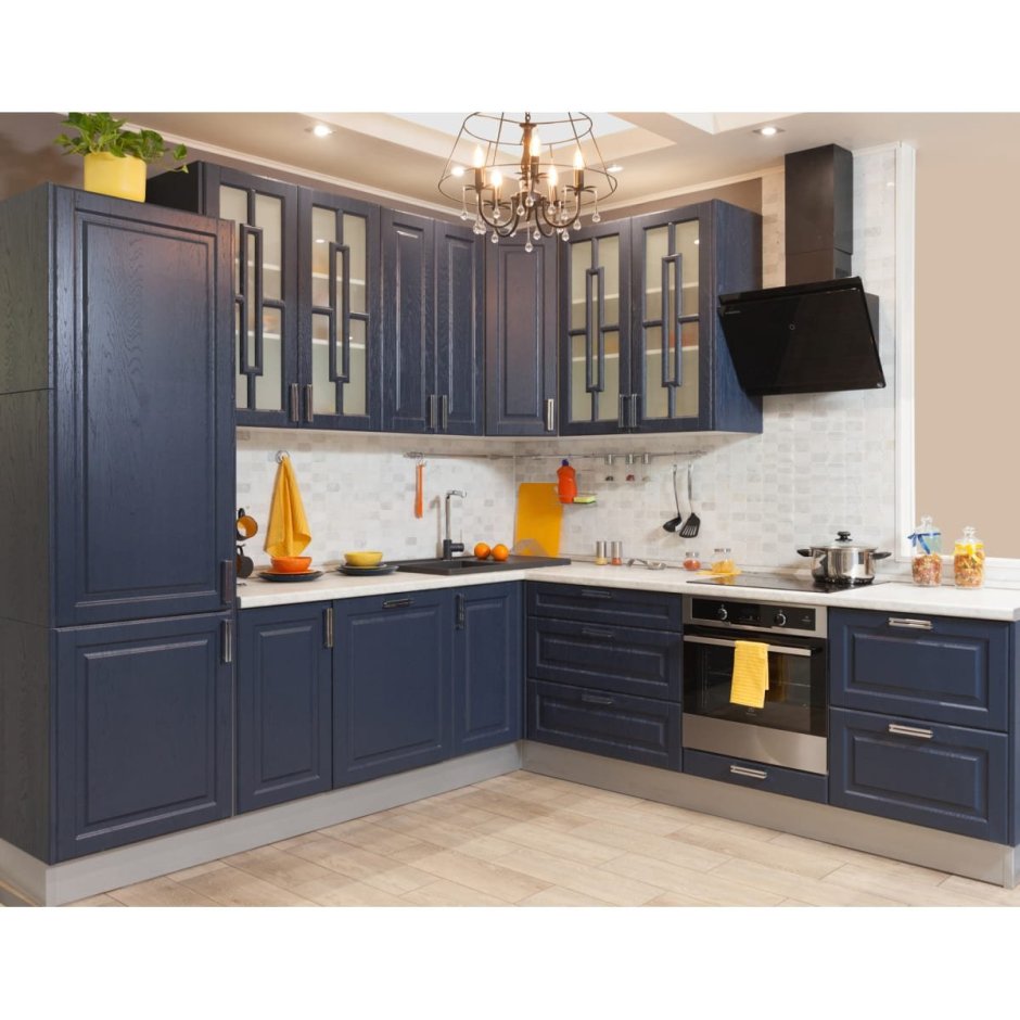 Кухня Леруа Леда серая