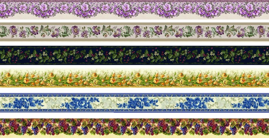 Винтажные бордюры