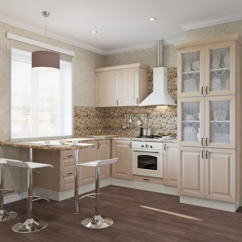 Кухня икеа Будбин серая