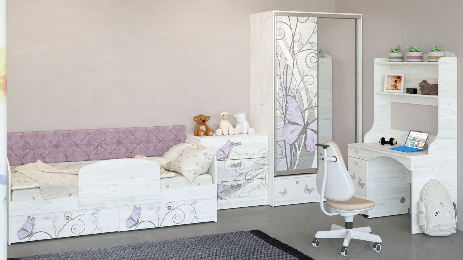 Кровать чердак Сканд Корсар