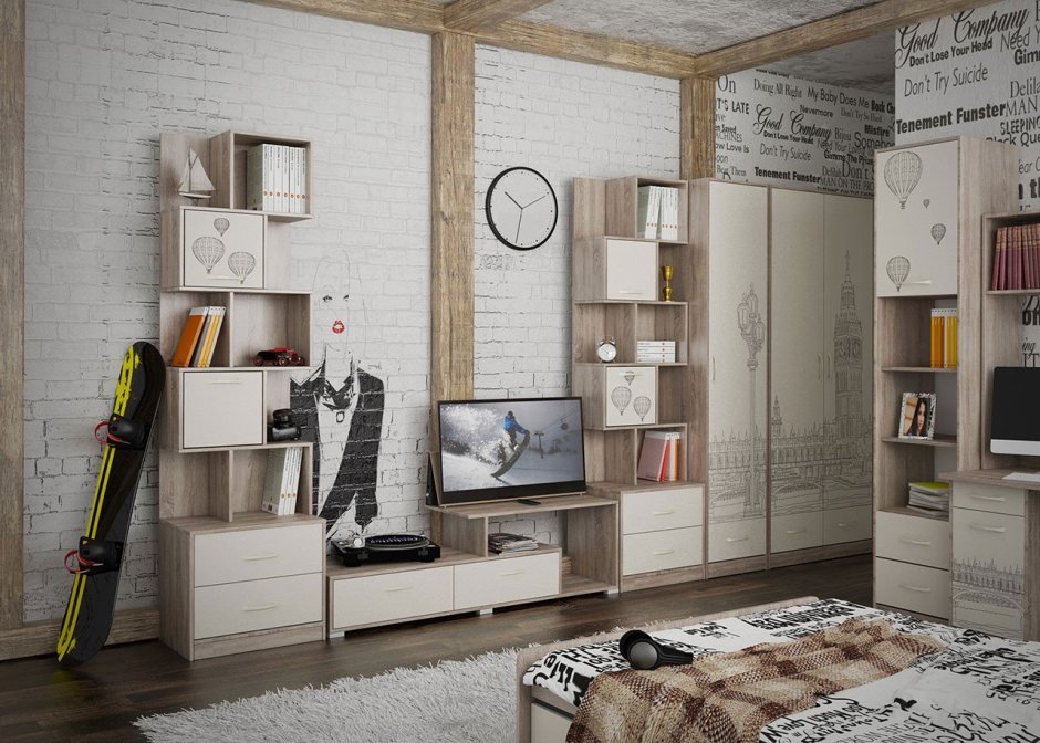 Светлая детская комната