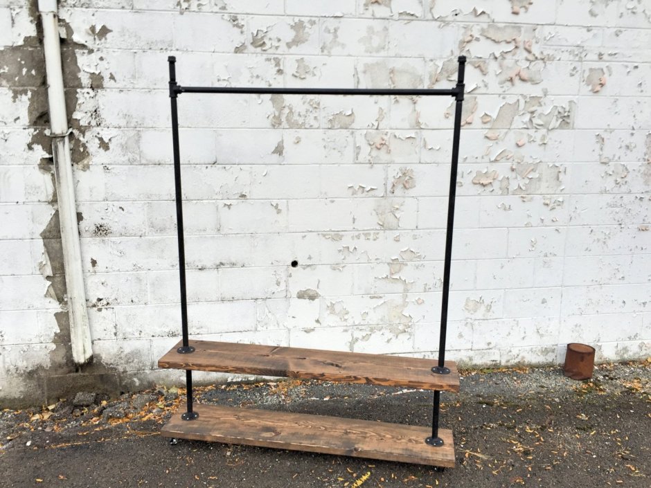 Стойка для одежды в стиле лофт trend Double Hook