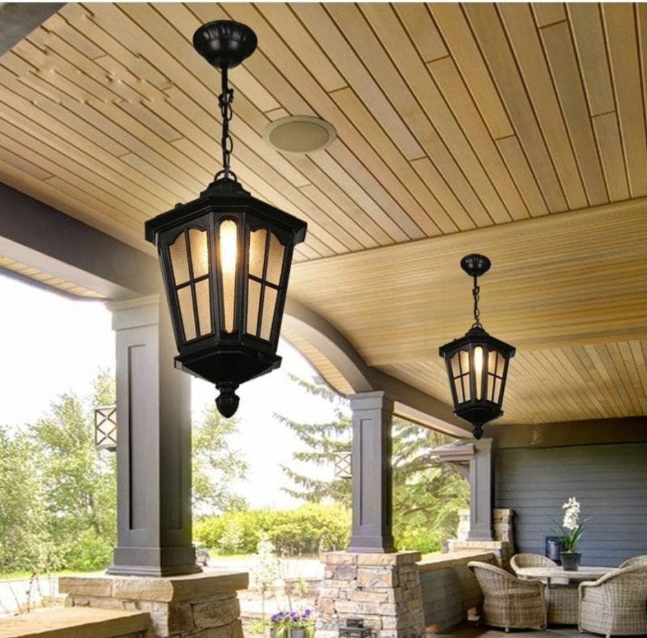 Светильники на веранду