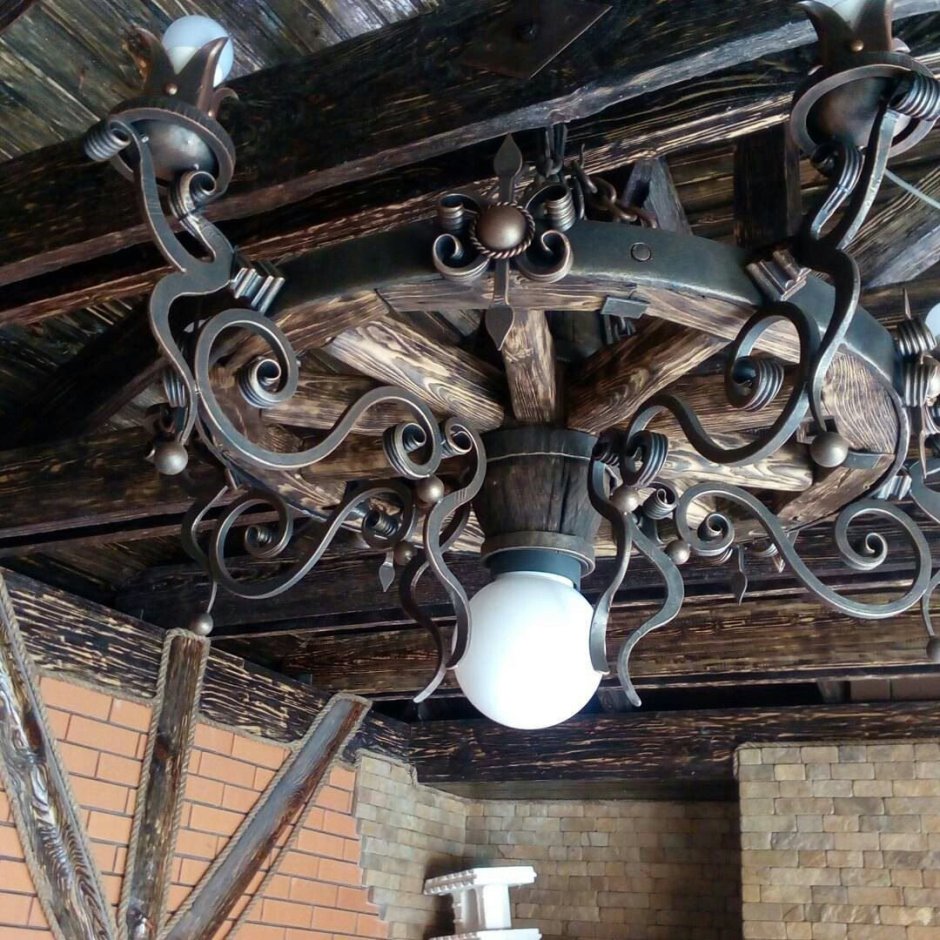 Люстра в беседку