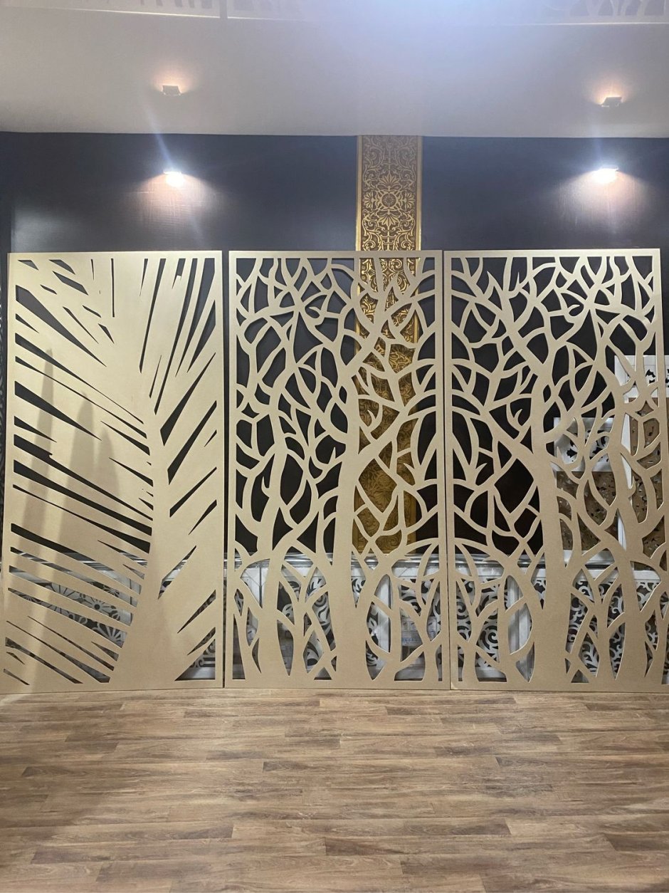 Резная 3d панель Bereza