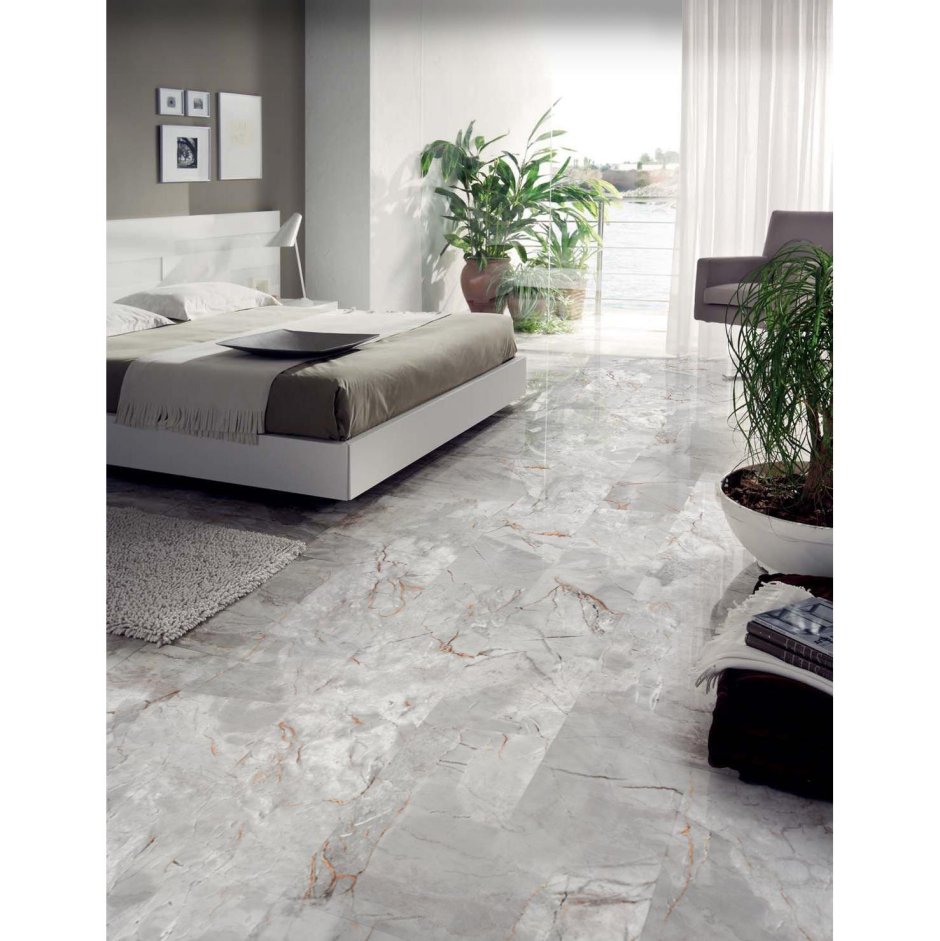 Керамогранит в спальне