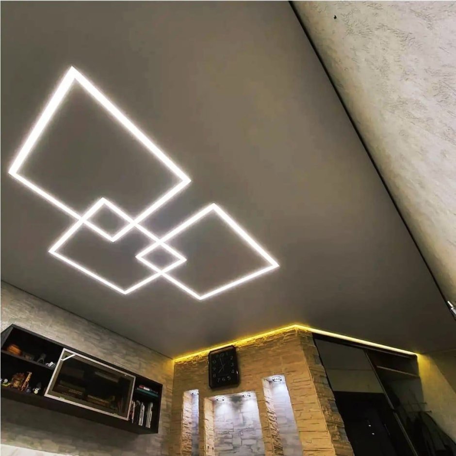 Еврокраб теневой профиль натяжные потолки