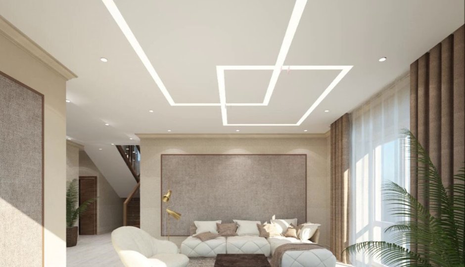 Современные натяжные потолки