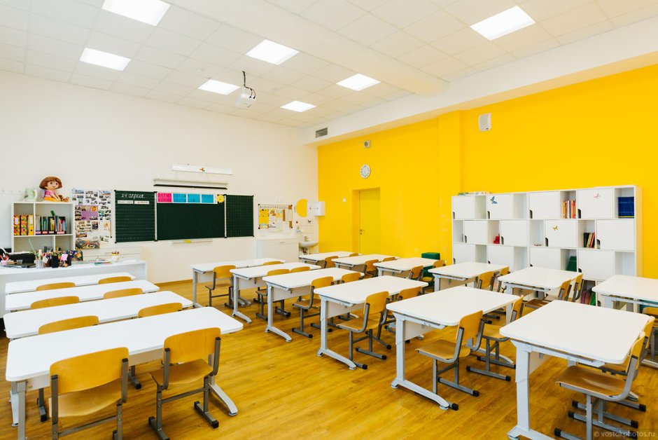 Интерьер школы