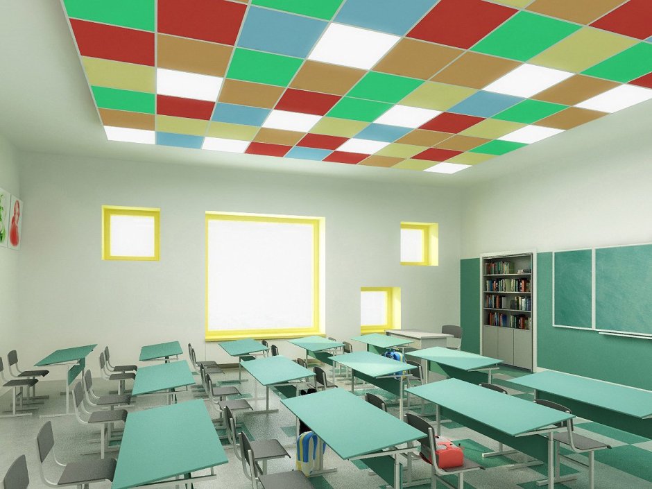 Современный класс в школе