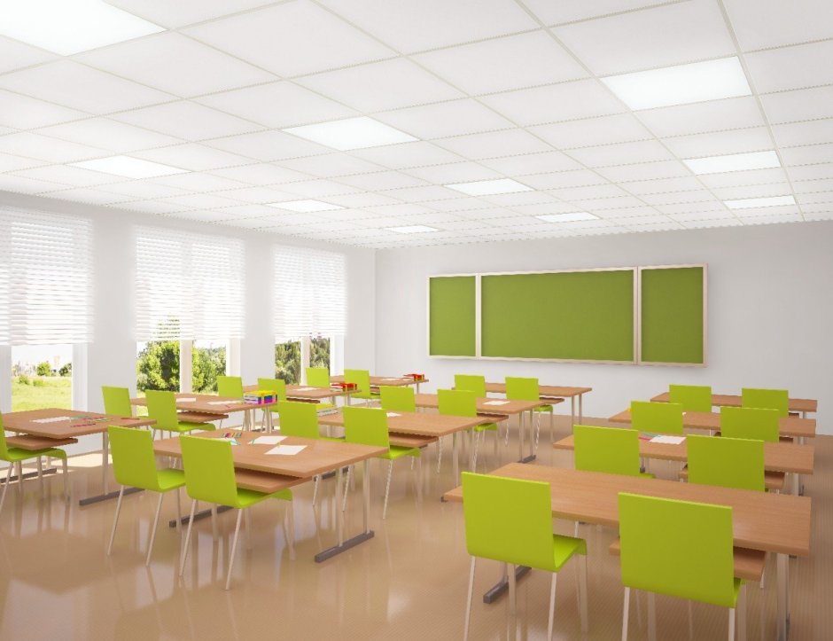 Интерьер школы