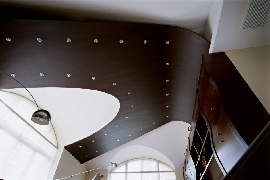 Криволинейные натяжные потолки