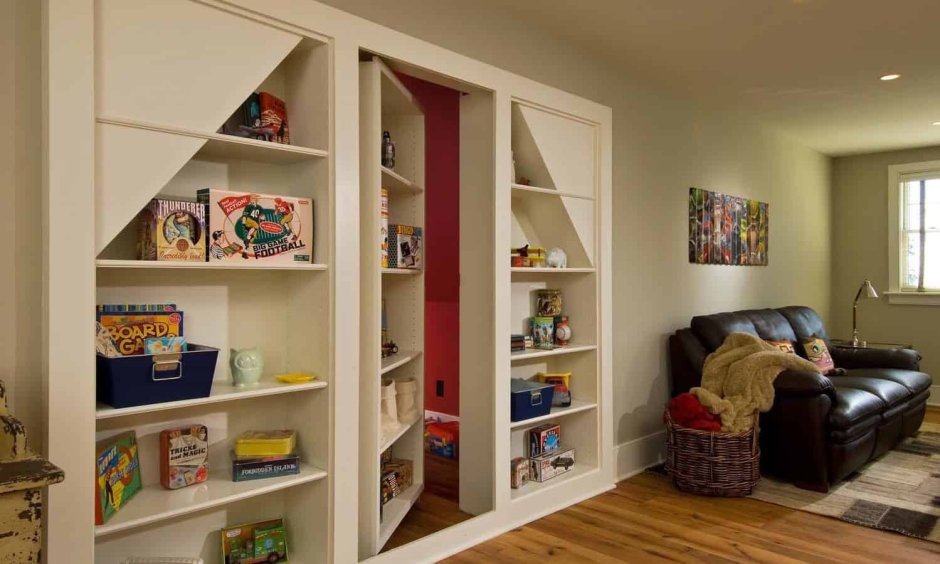 Потайная комната в шкафу