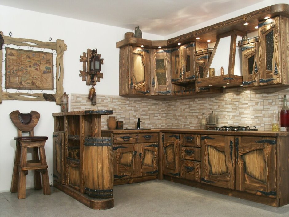 Резная мебель из дерева