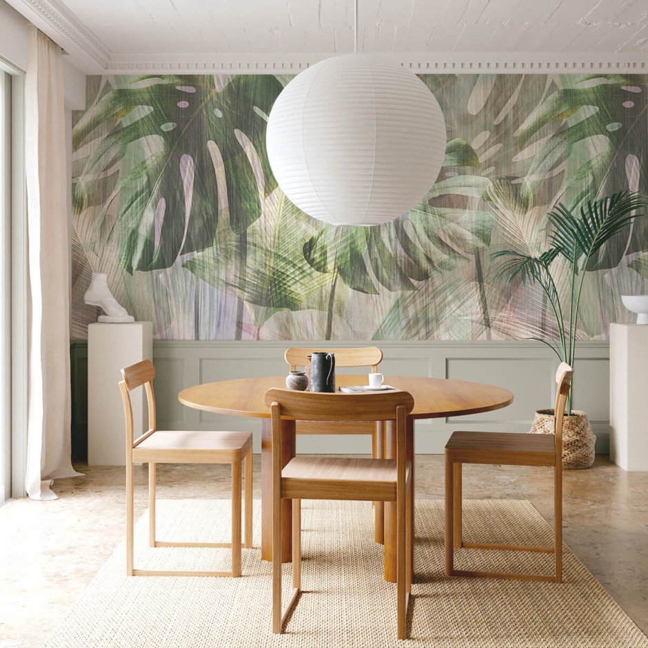 Балкон в тропическом стиле