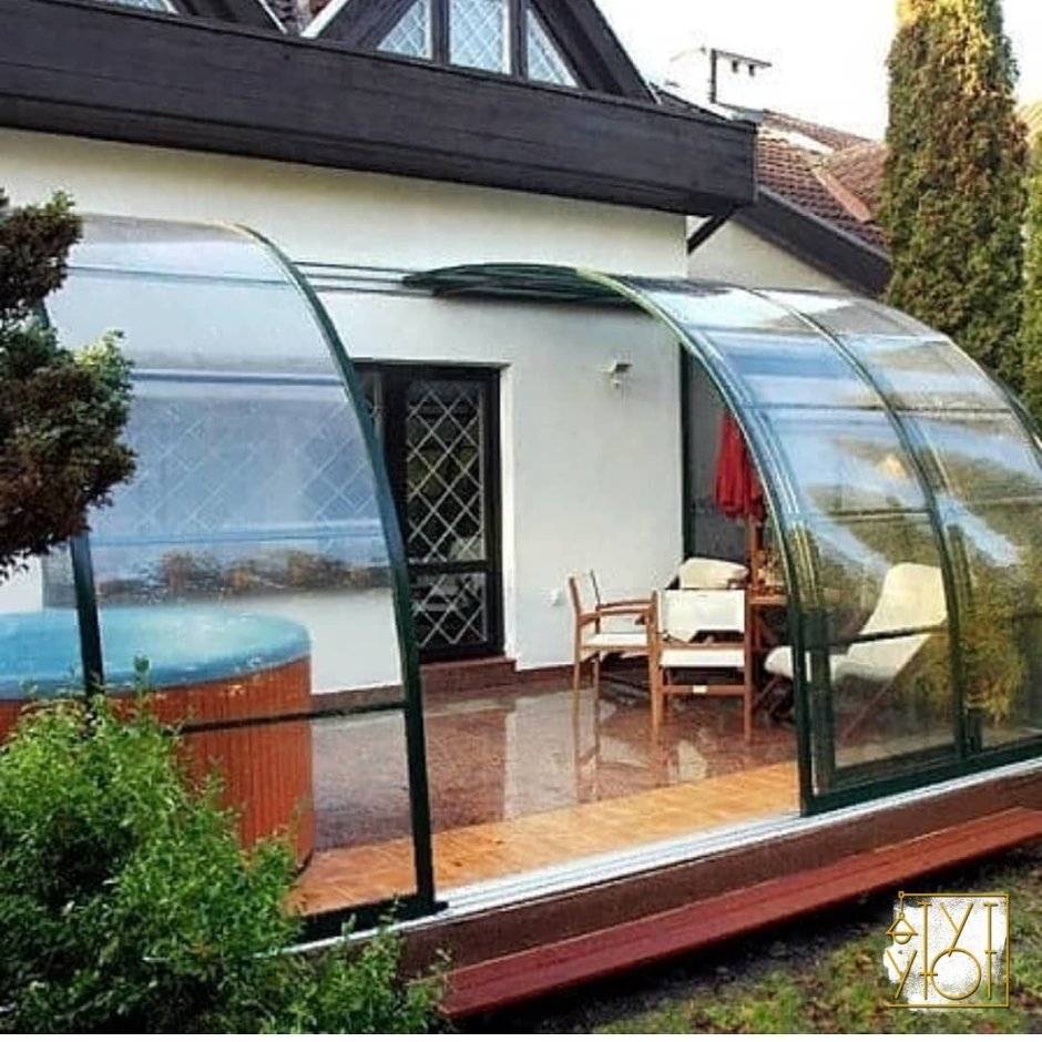 Веранда из поликарбоната
